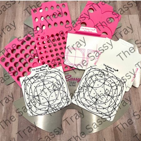 The Sassy Tray® SXL Carousel Platter and Trays | The Sassy Tray®